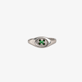 Button Signet Ring